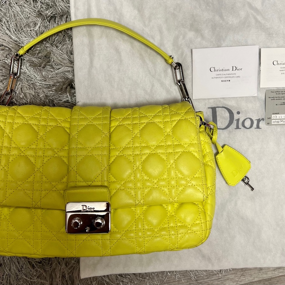 100 Authentic Christian Dior Shoulder Bag Gem